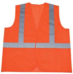 Orange Ansi Class 2 Mesh Vest